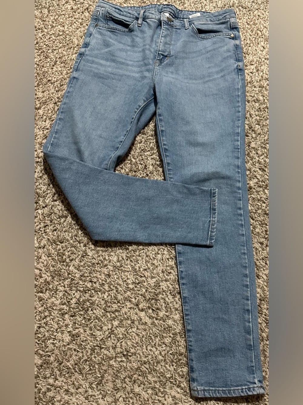 Seven7 Blue Denim Cotton-Spandex Jeans